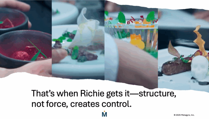 Structure not force creates control.