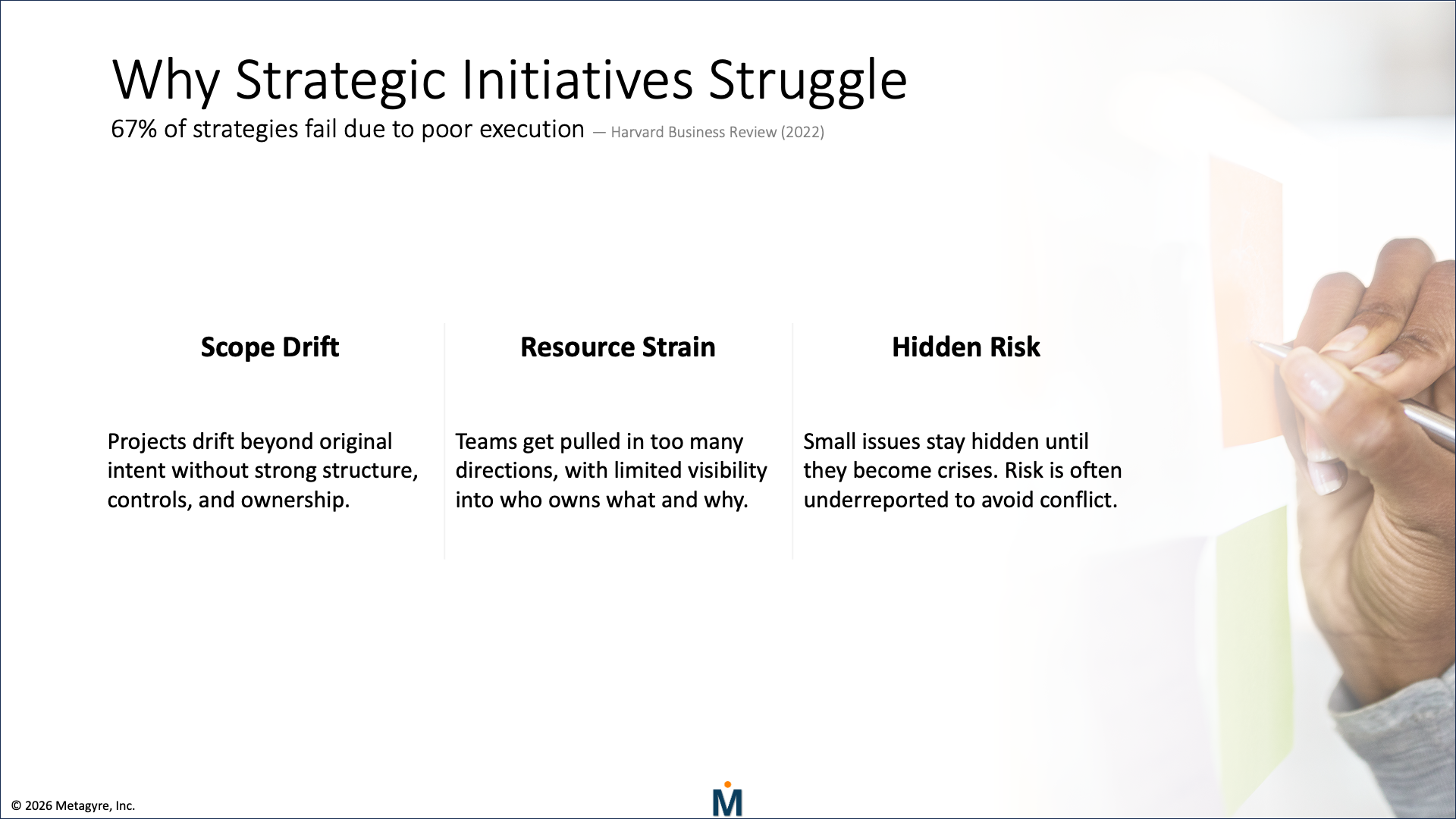 Metagyre’s Fully Managed PMO service